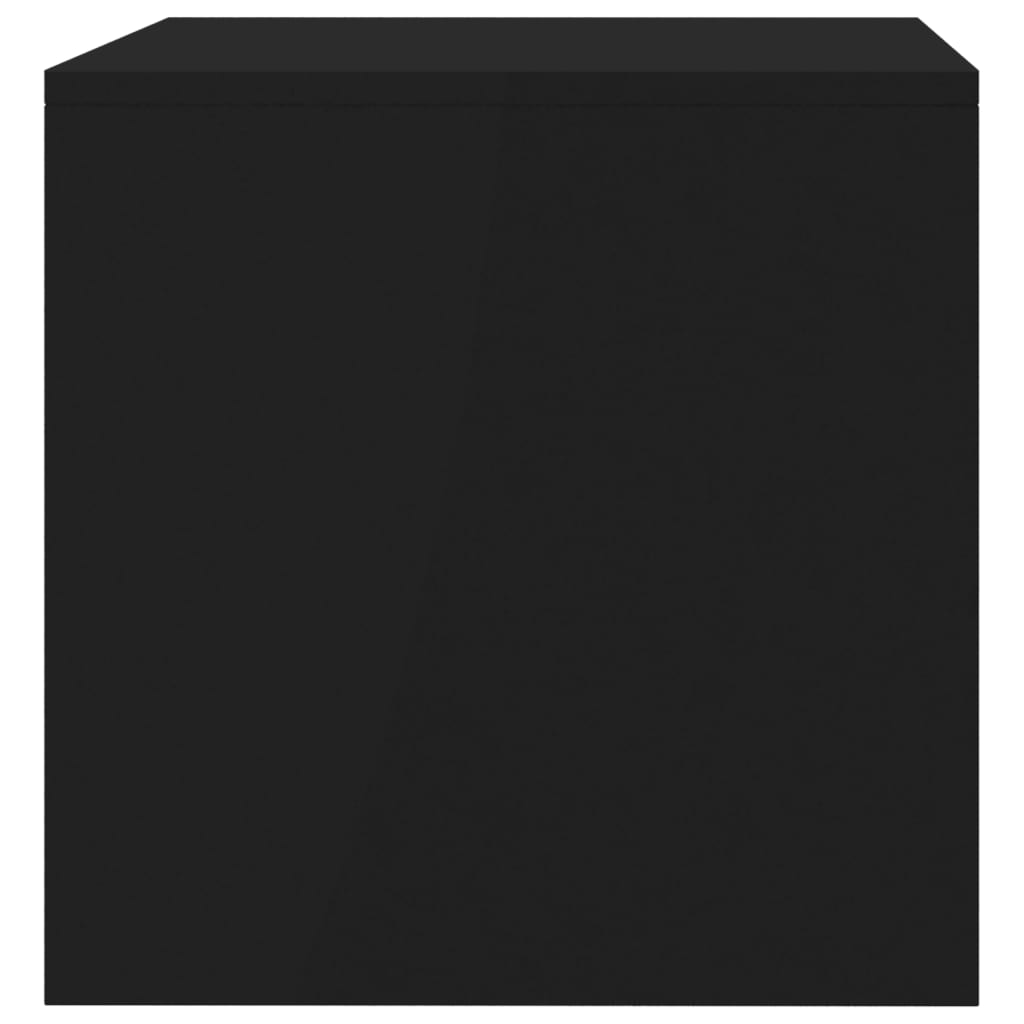 TV Cabinet Black 80x40x40 cm Engineered Wood