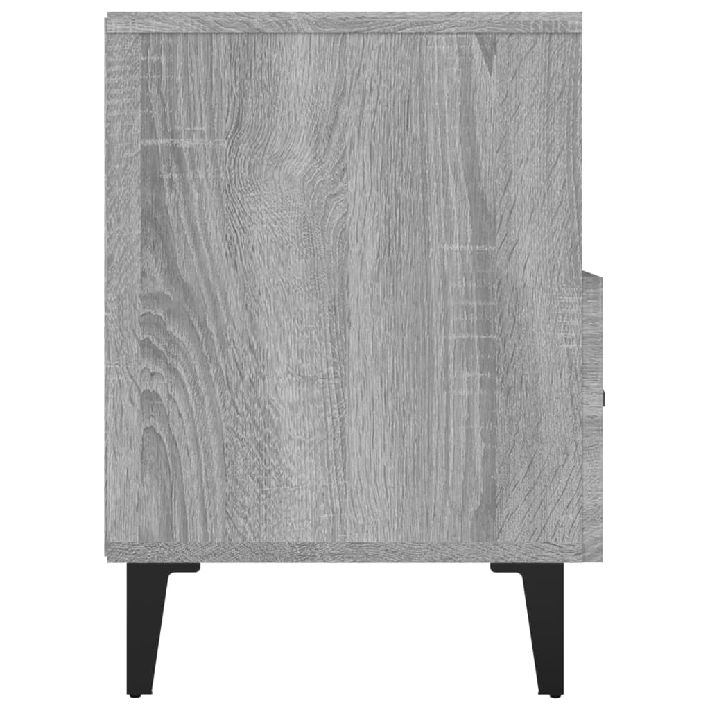 TV Cabinet Grey Sonoma 80x36x50 cm Engineered Wood