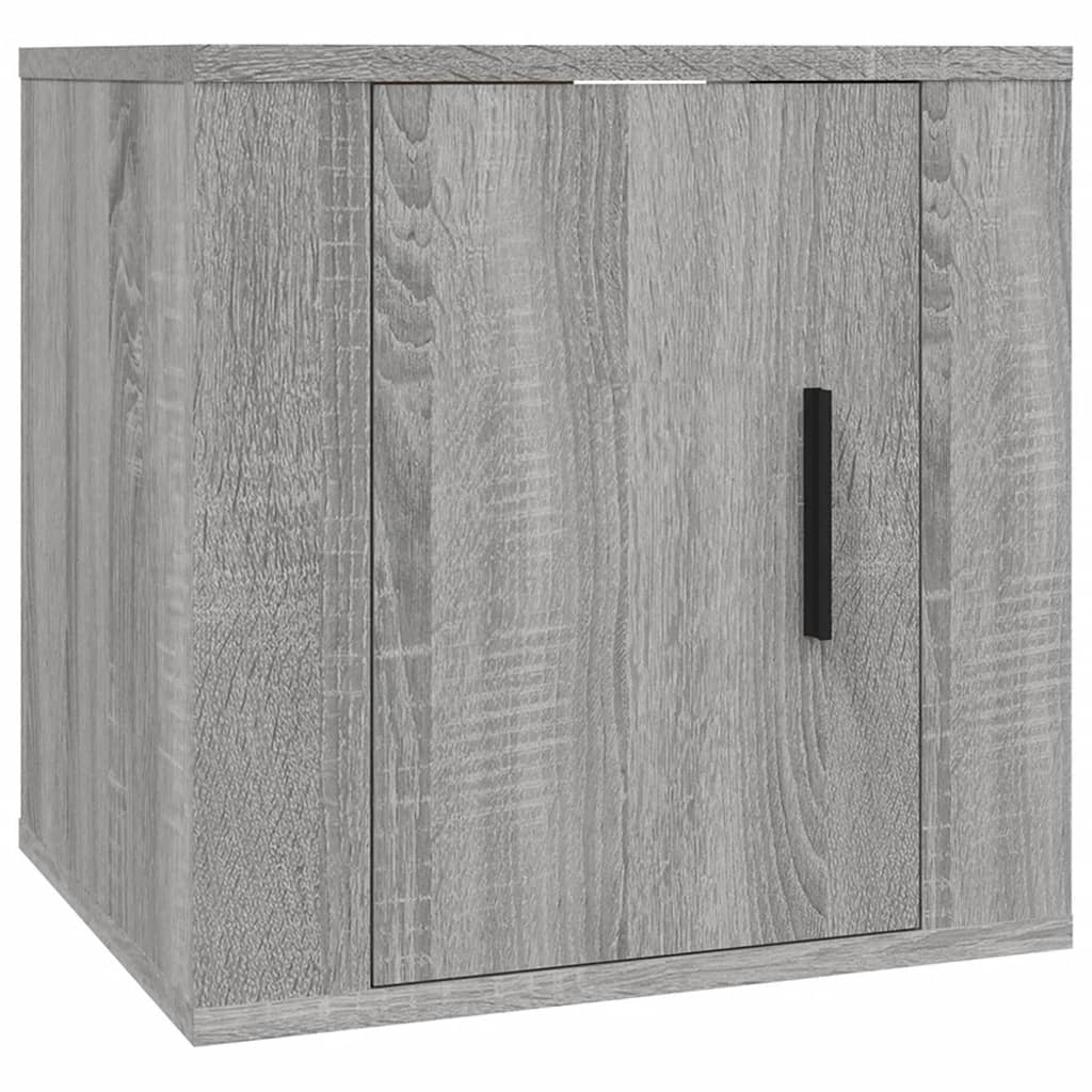 2 Piece TV Cabinet Set Grey Sonoma Engineered Wood