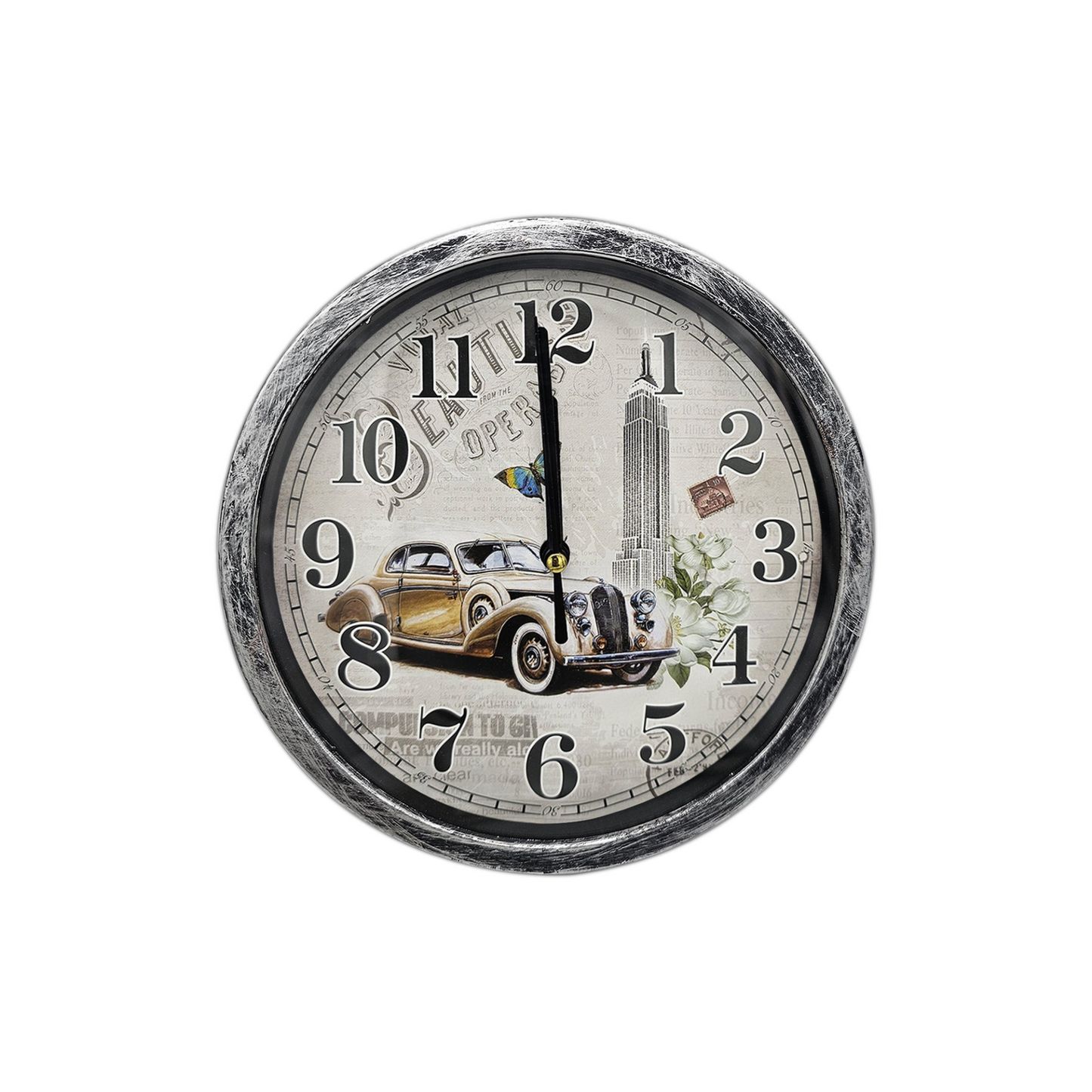 Shabby Chic Patchwork Vintage Home Decor Wall Clocks ~5203