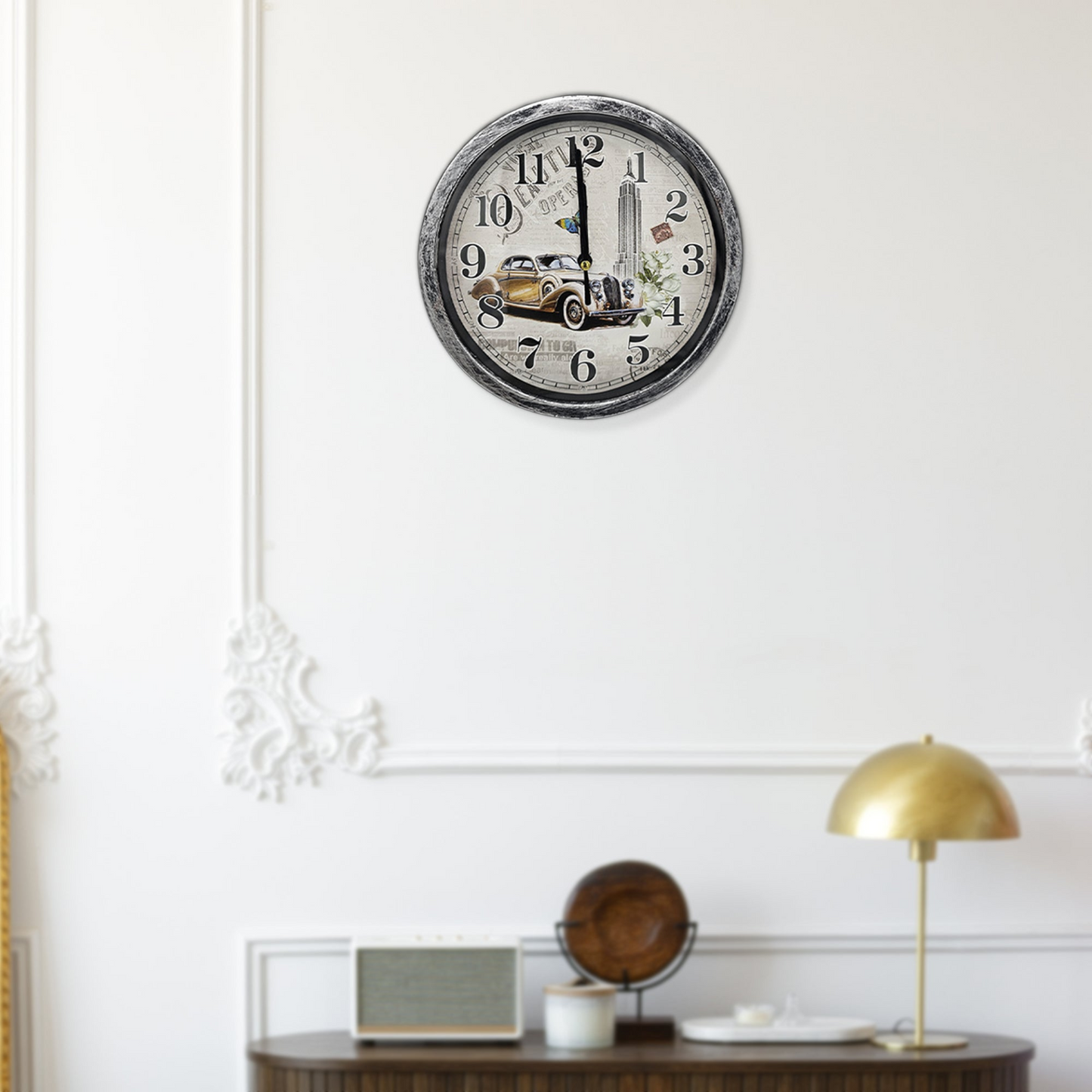 Shabby Chic Patchwork Vintage Home Decor Wall Clocks ~5203