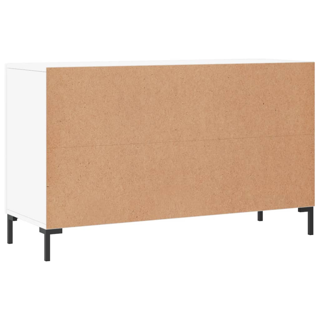 Sideboard White 100x36x60 cm Engineered Wood