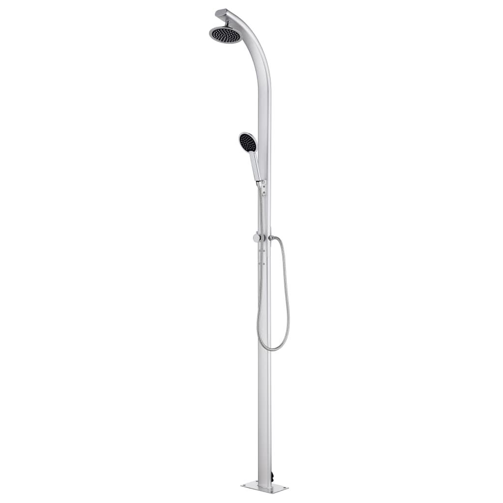 Garden Shower 215 cm Aluminium