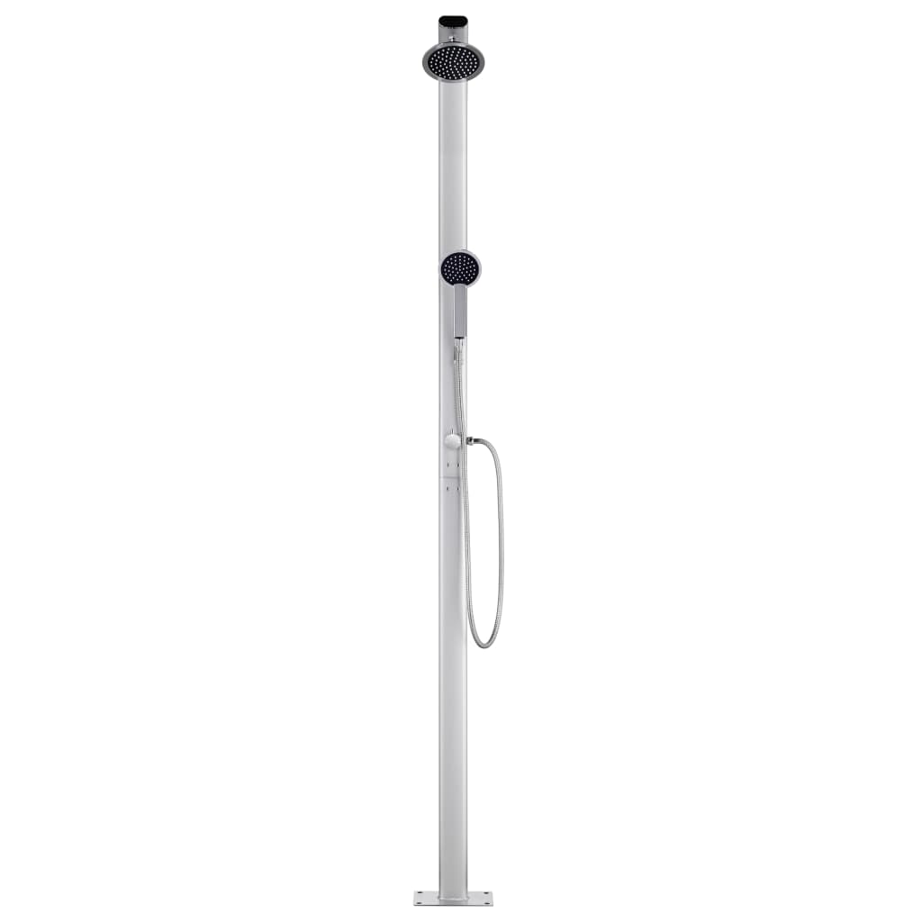 Garden Shower 215 cm Aluminium