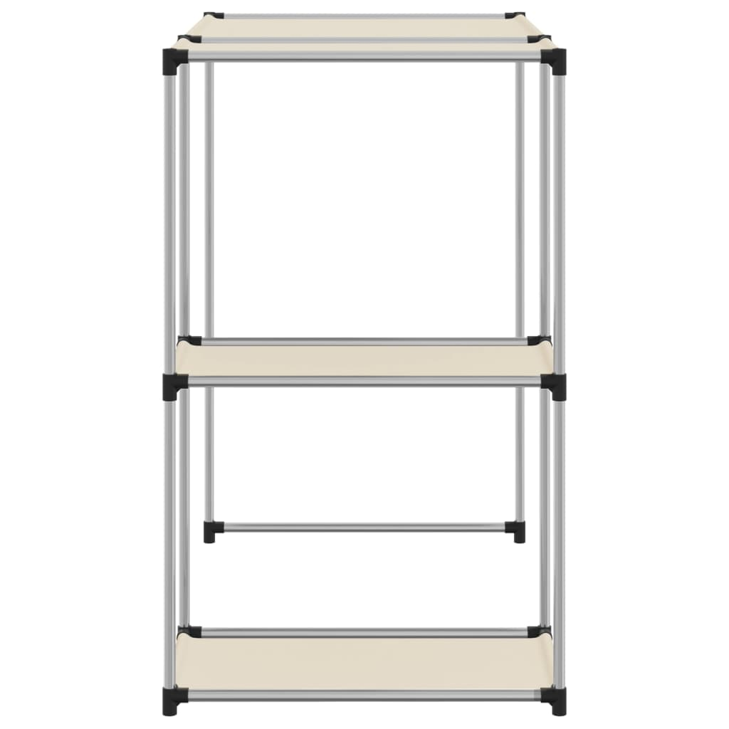 Storage Rack over Washing Machine Cream 87x55x90.5 cm Iron