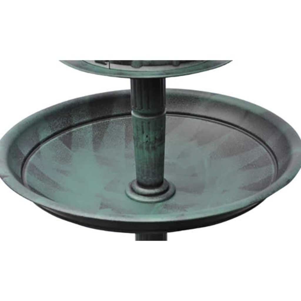 Bird Bath/ Feeder with Solar Light