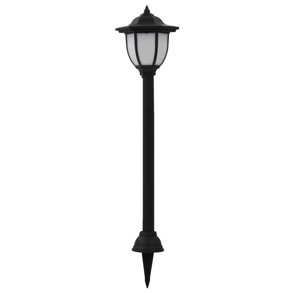 Outdoor Solar Lamps 3 pcs LED Black