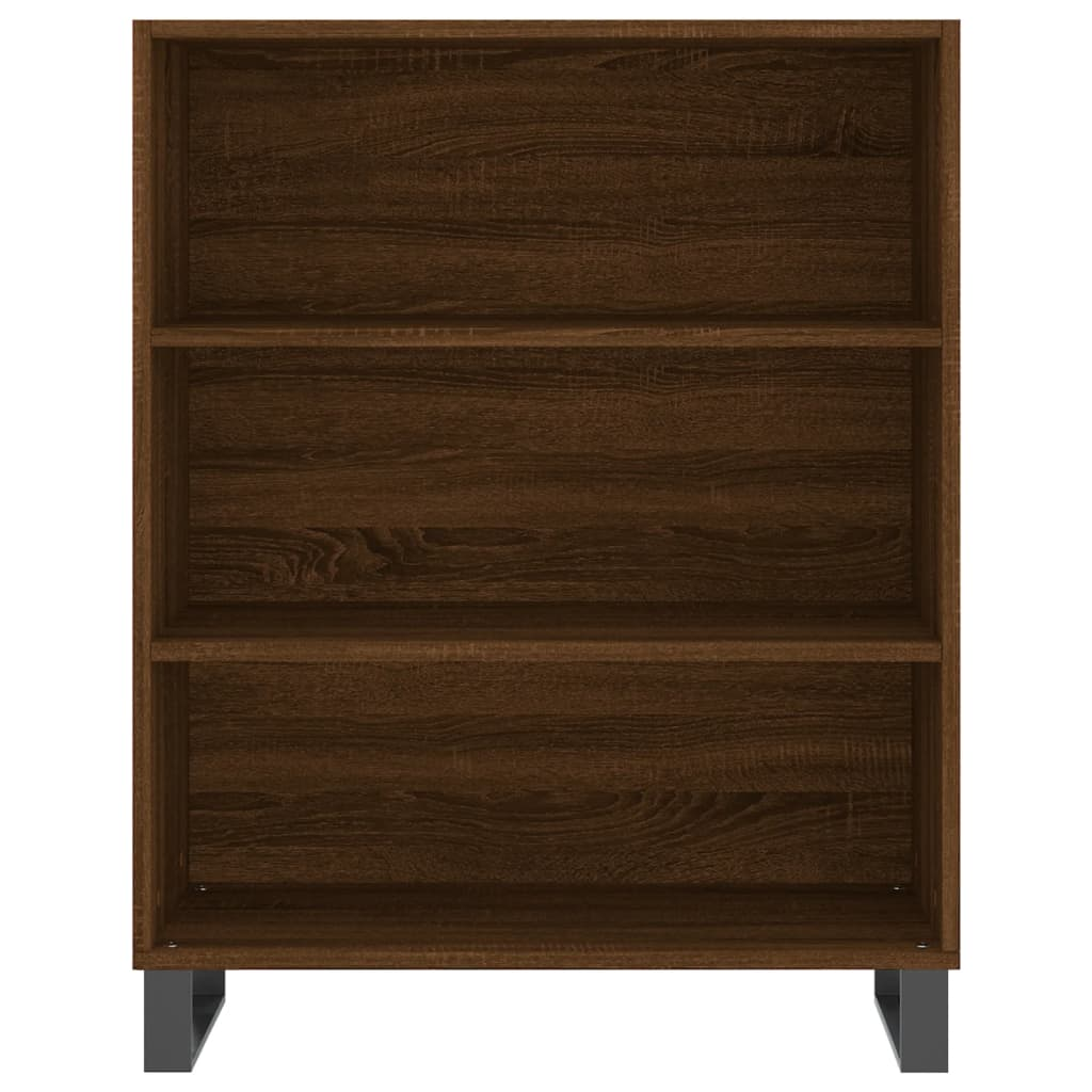 Shelf Cabinet Brown Oak 69.5x32.5x90 cm Engineered Wood