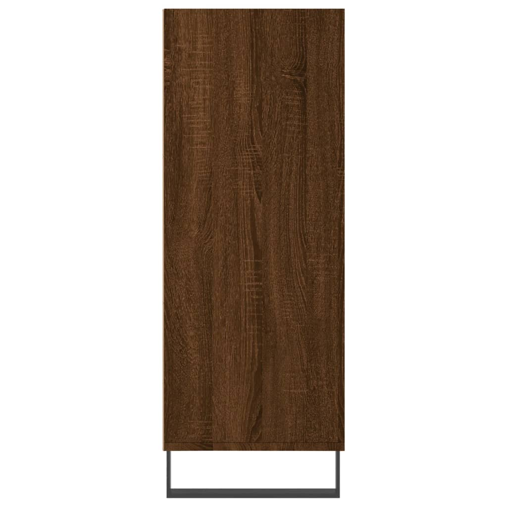 Shelf Cabinet Brown Oak 69.5x32.5x90 cm Engineered Wood