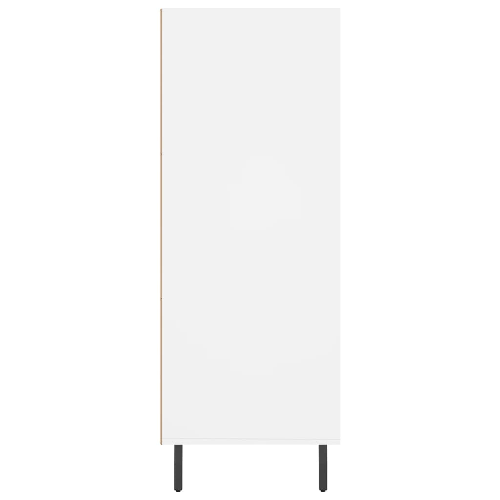 Shelf Cabinet White 69.5x32.5x90 cm Engineered Wood