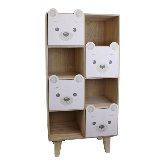 Baby Bear Four Drawer Storage Unit